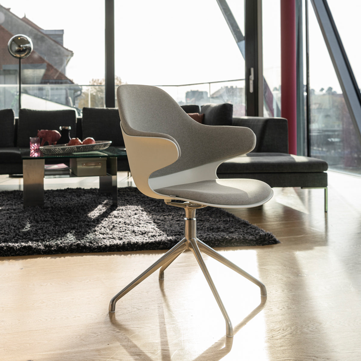 yaasa-chair-luis-drehstuhl-gepolsterter-b-rostuhl-mit-360-sitz-bis-120-kg-tragla image 2