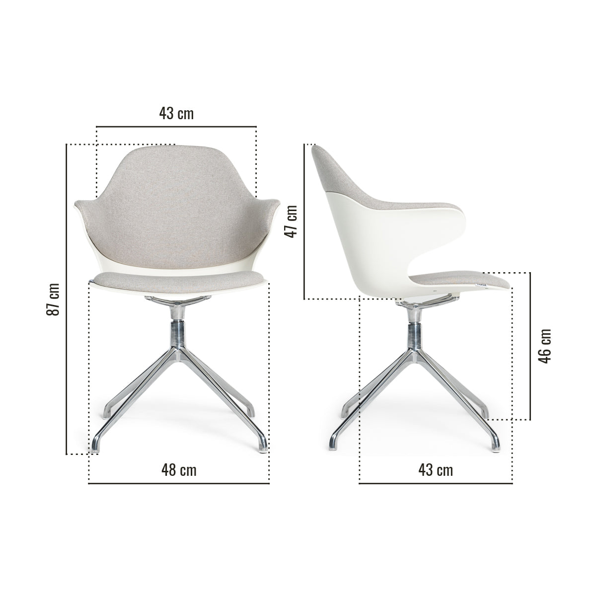yaasa-chair-luis-drehstuhl-gepolsterter-b-rostuhl-mit-360-sitz-bis-120-kg-tragla image 3