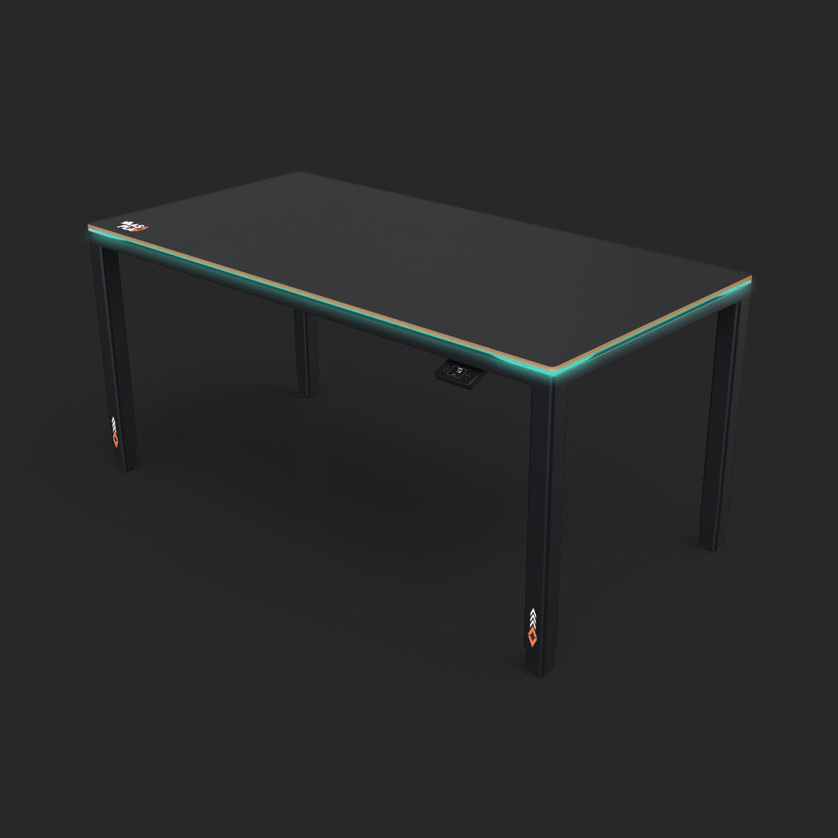 yaasa-desk-four-play-h-henverstellbarer-gaming-tisch-mit-4-motoren-170-kg-tragla image 1