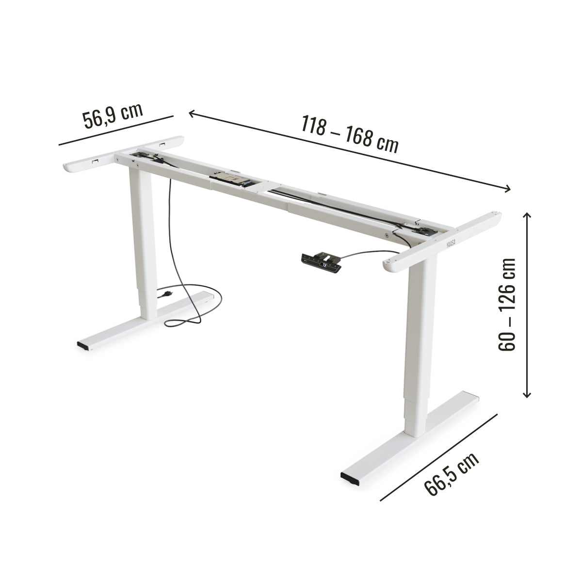 yaasa-desk-frame-elektrisch-h-henverstellbares-schreibtischgestell-60-126-cm-100 image 3