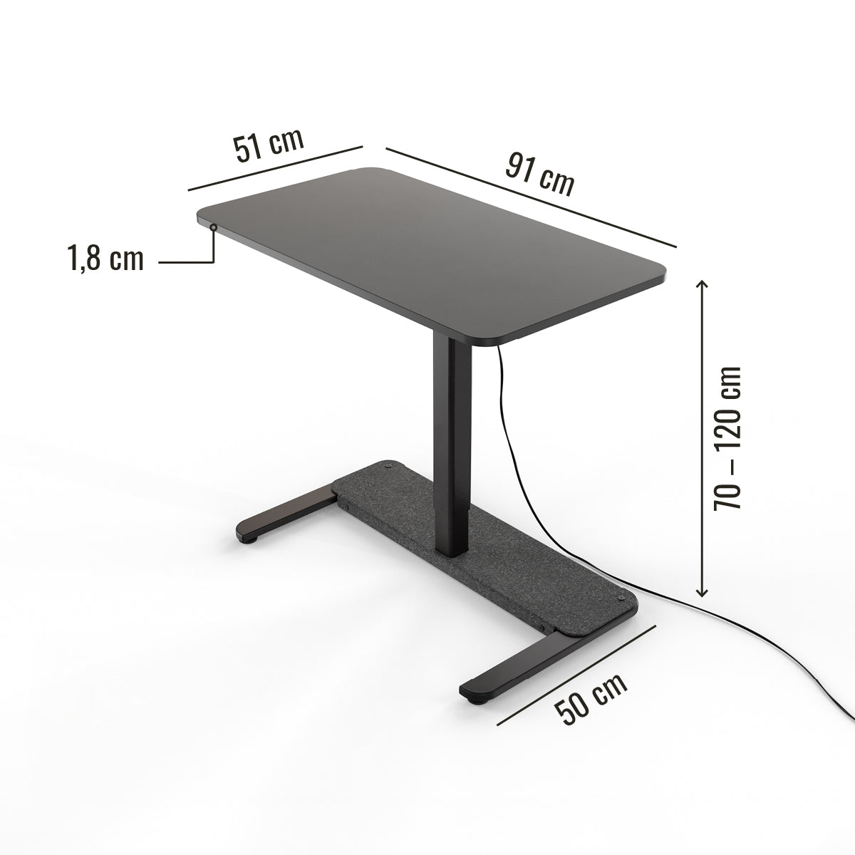 yaasa-desk-one-elektrisch-h-henverstellbares-stehpult-mit-40-kg-traglast-70-120- image 5