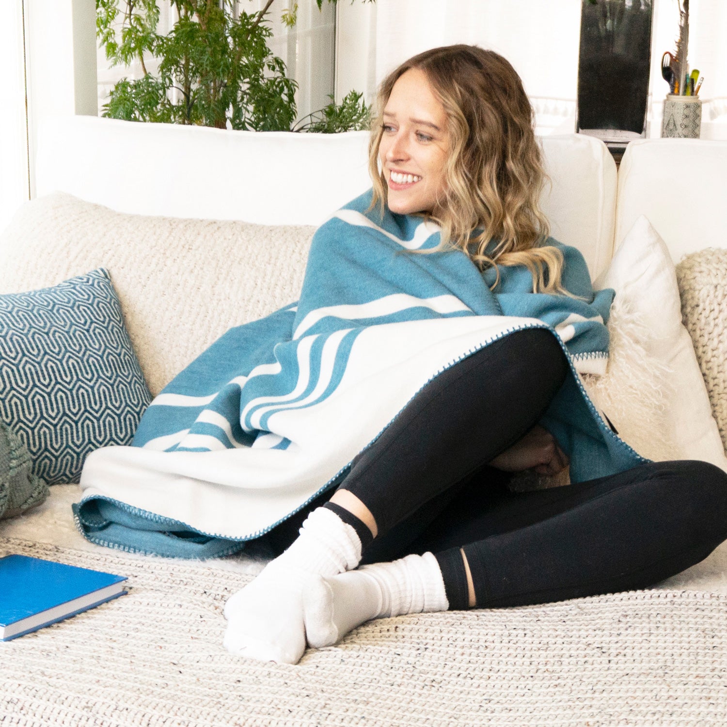 yaasa-elements-blanket-wellnessdecke-seacell-celliant-und-bio-baumwolle-200-x-15 image 2