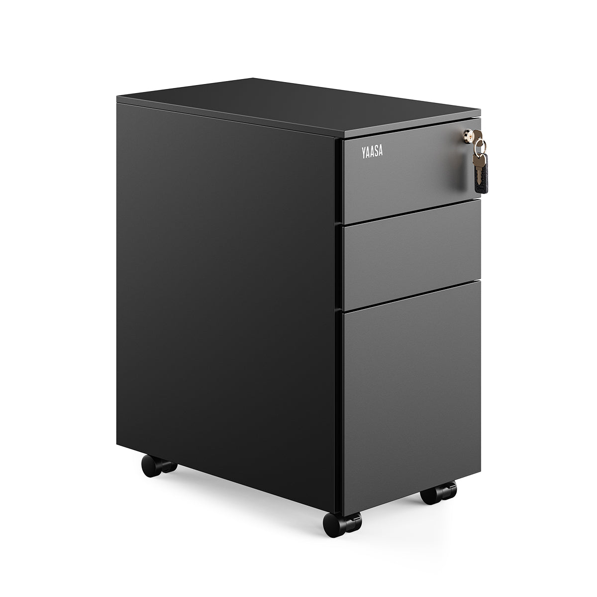 yaasa-file-cabinet-edged-rollcontainer-mit-3-schubladen-und-abgerundeten-kanten image 3