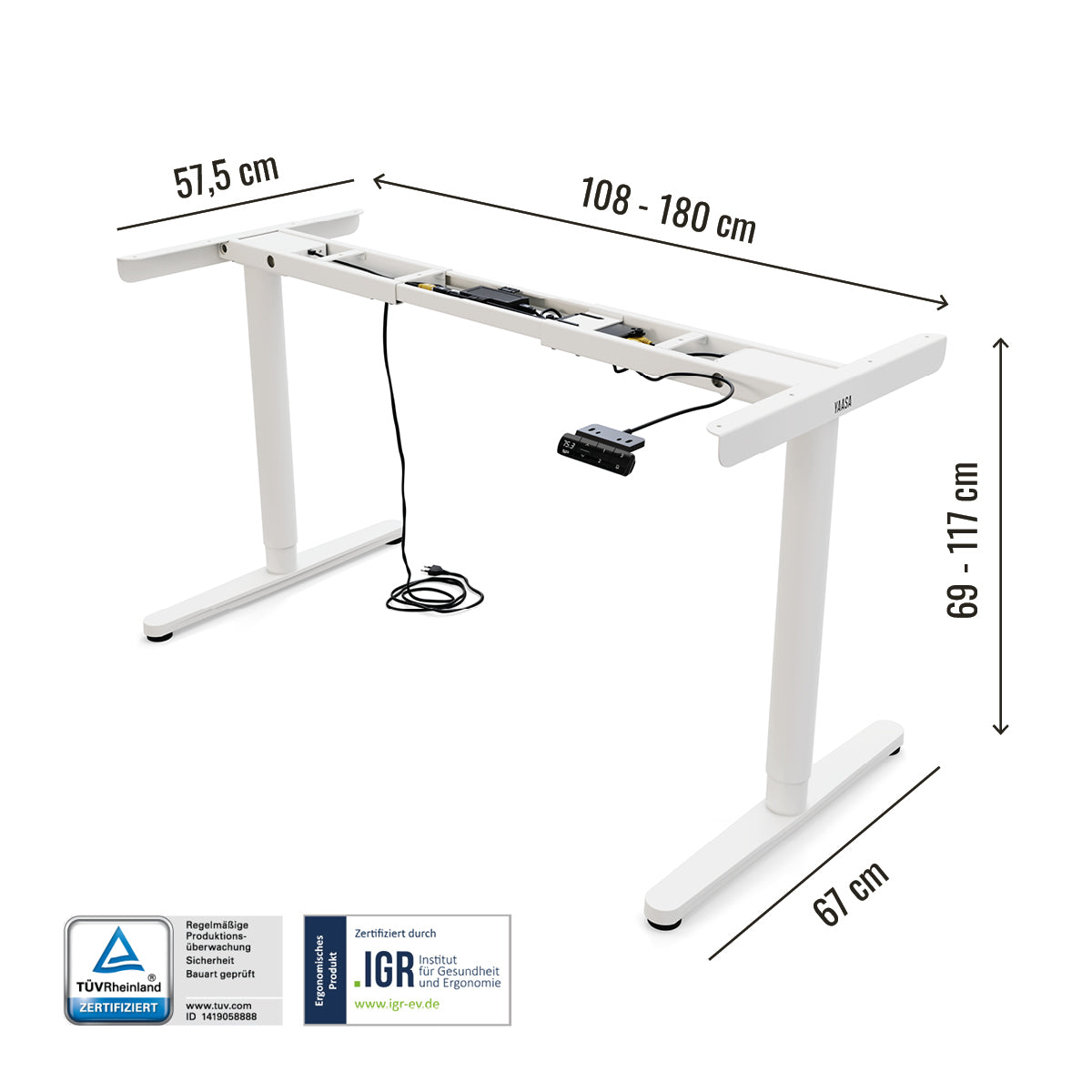 yaasa-frame-essential-elektrischer-schreibtischgestell-h-henverstellbar-69-117-c image 6