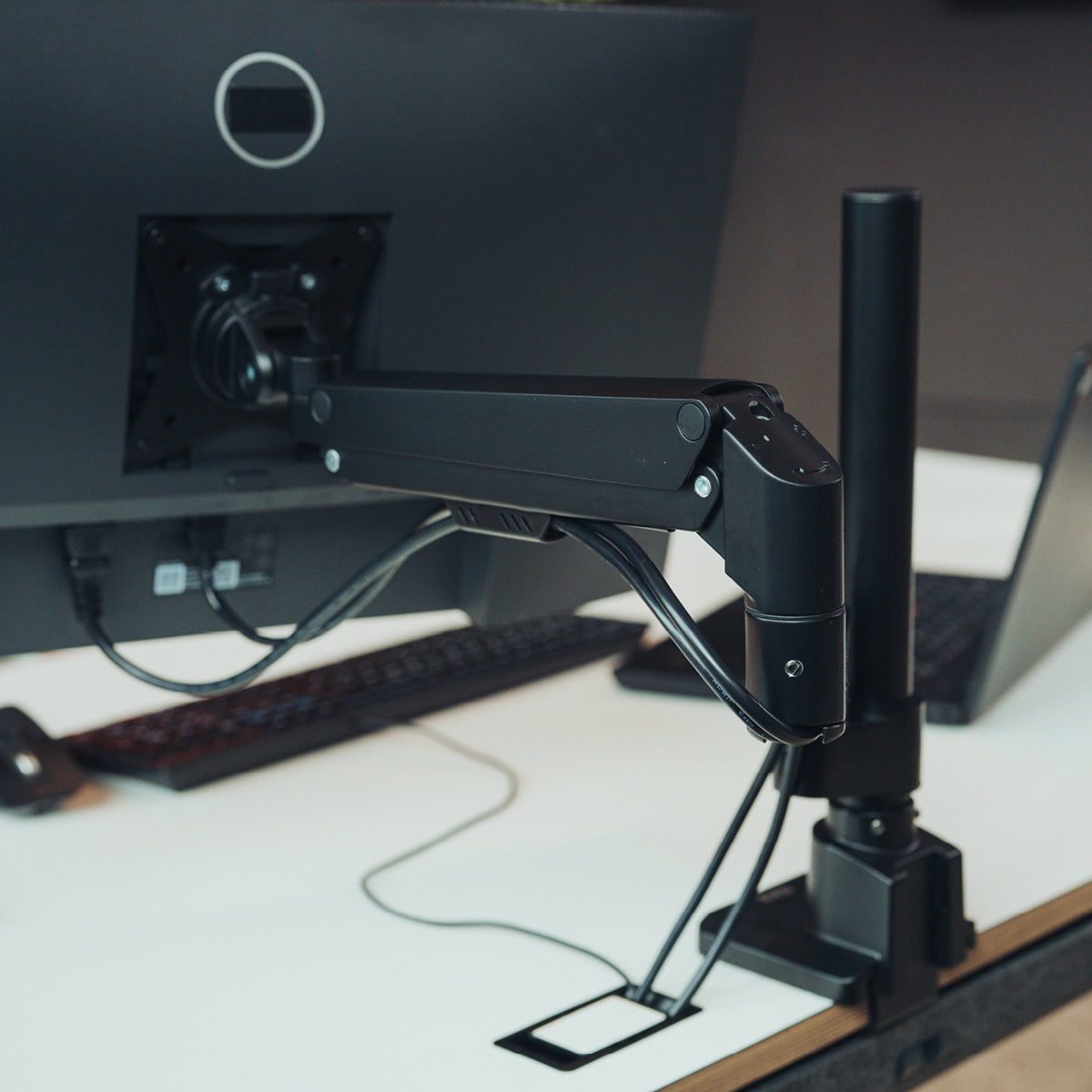 yaasa-monitor-arm-monitorhalterung-6-gelenke-vesa-kompatibel-9-kg-traglast-mit-k image 7