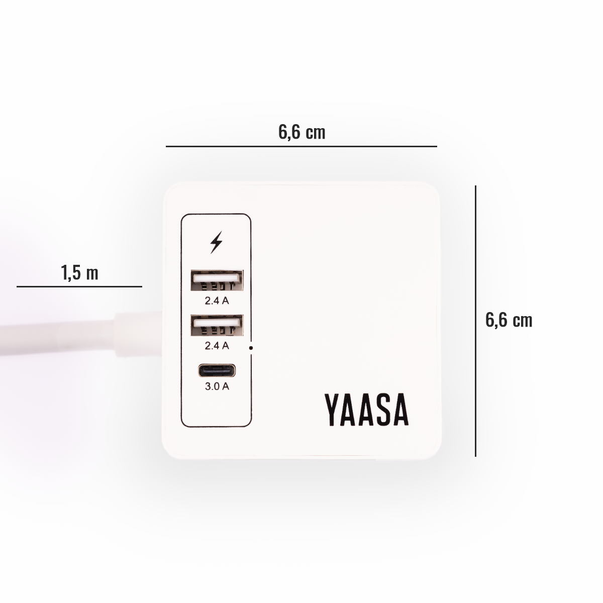 yaasa-power-hub-steckdosenw-rfel-mit-mehrfachsteckdose-und-usb-a-usb-c-anschl-ss image 3